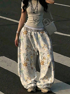Pants Casual Rosenthal – Floral crema – Jo Boutique