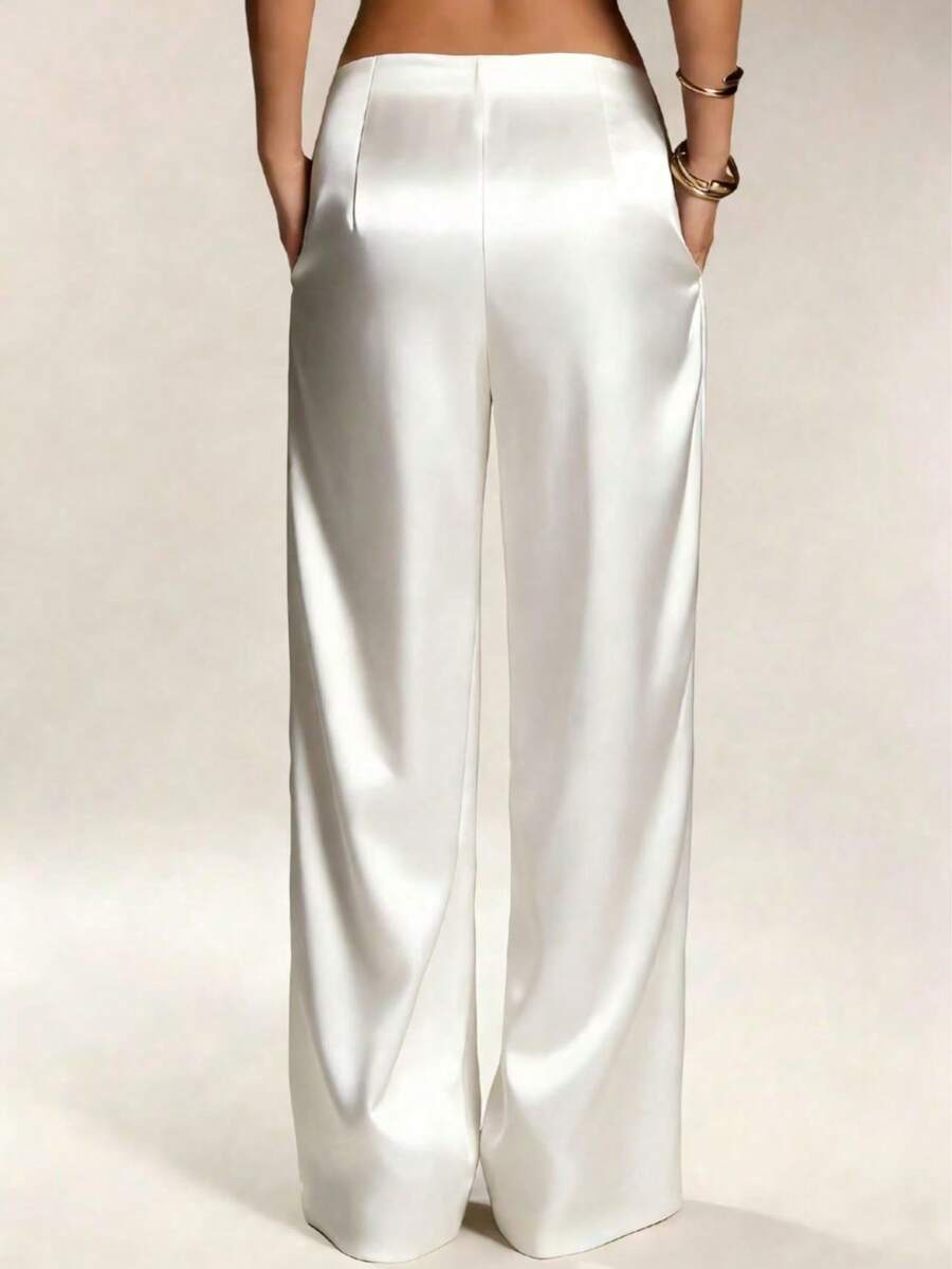 Pantalones Satín