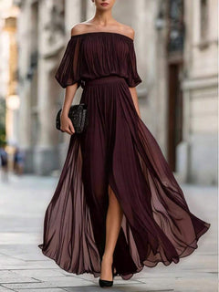 Vestido Rosy – Burdeos – Jo Boutique