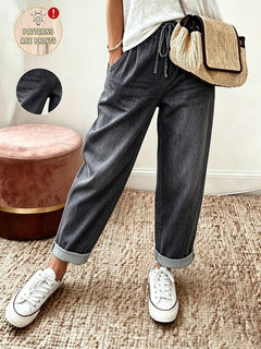 Pantalón Cónico – Gris Oscuro – Jo Boutique