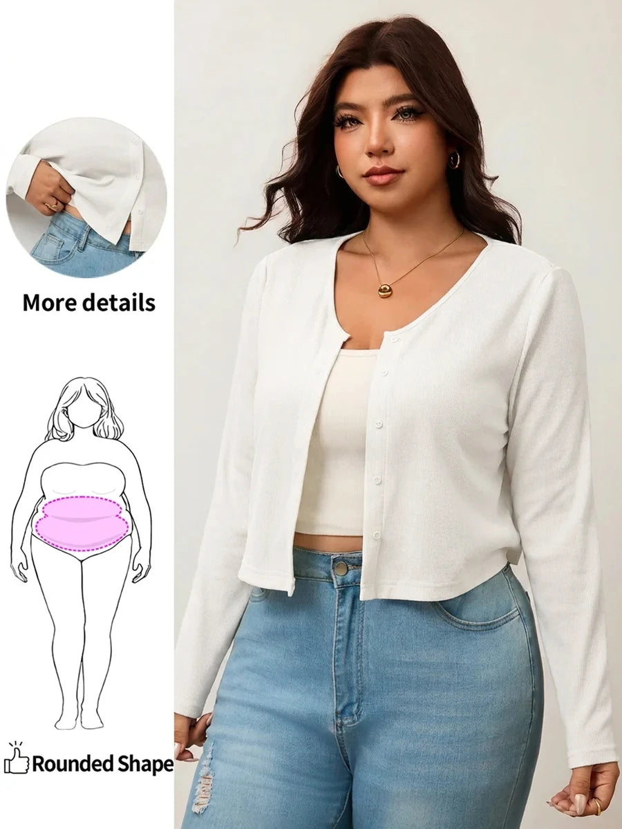 Cardigan Leslie – Blanco – Jo Boutique