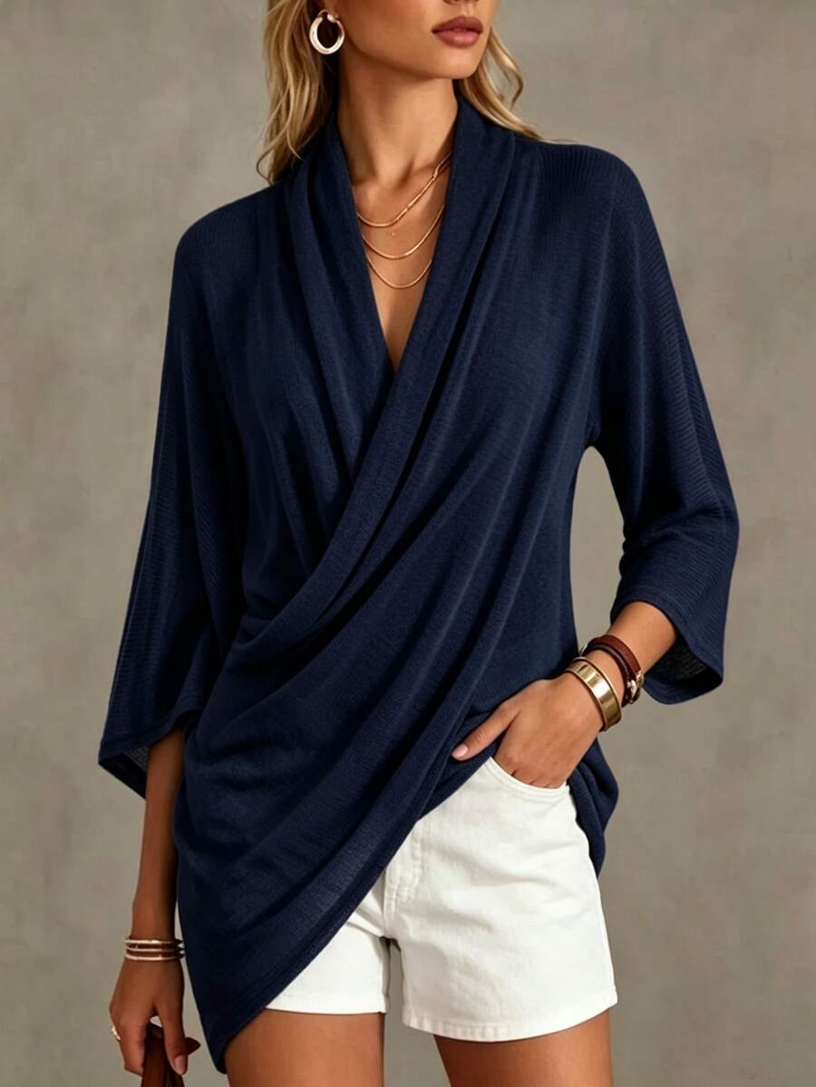 Blusa Casual Elegante