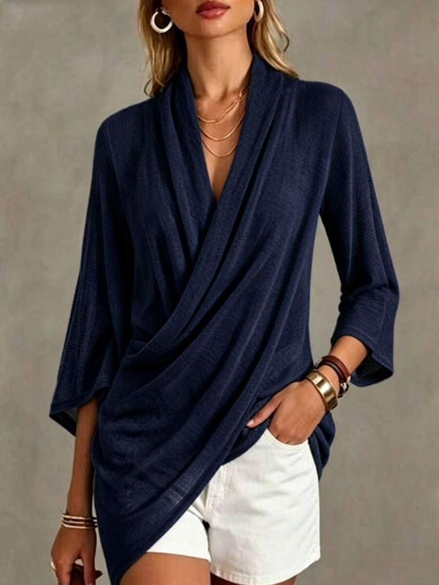 Blusa Casual Elegante