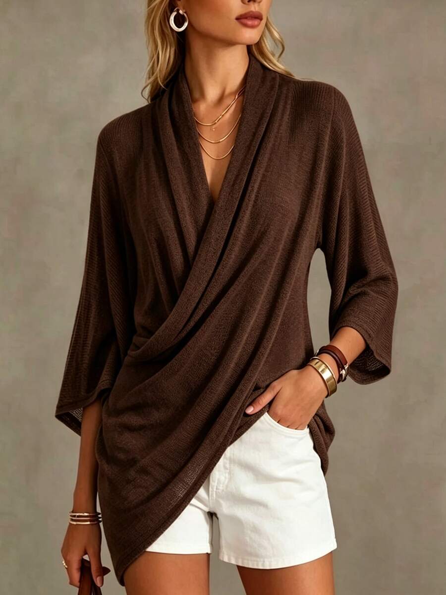Blusa Casual Elegante