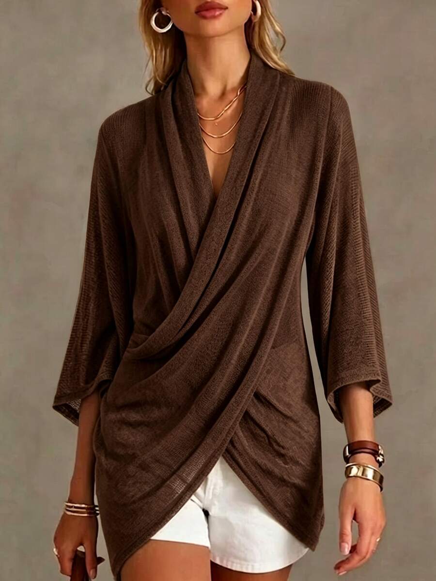Blusa Casual Elegante