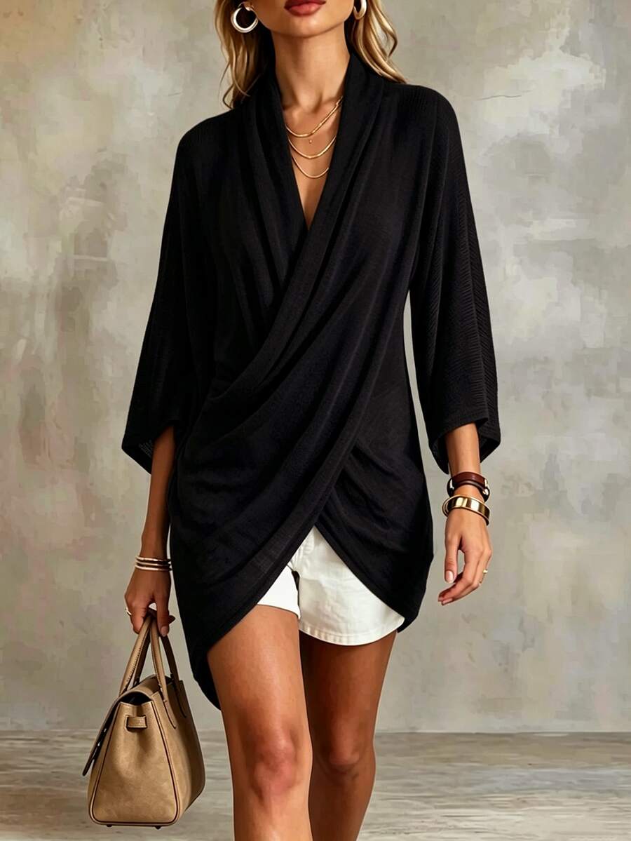 Blusa Casual Elegante