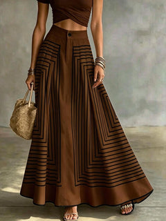 Falda Italia – Marrón – Jo Boutique