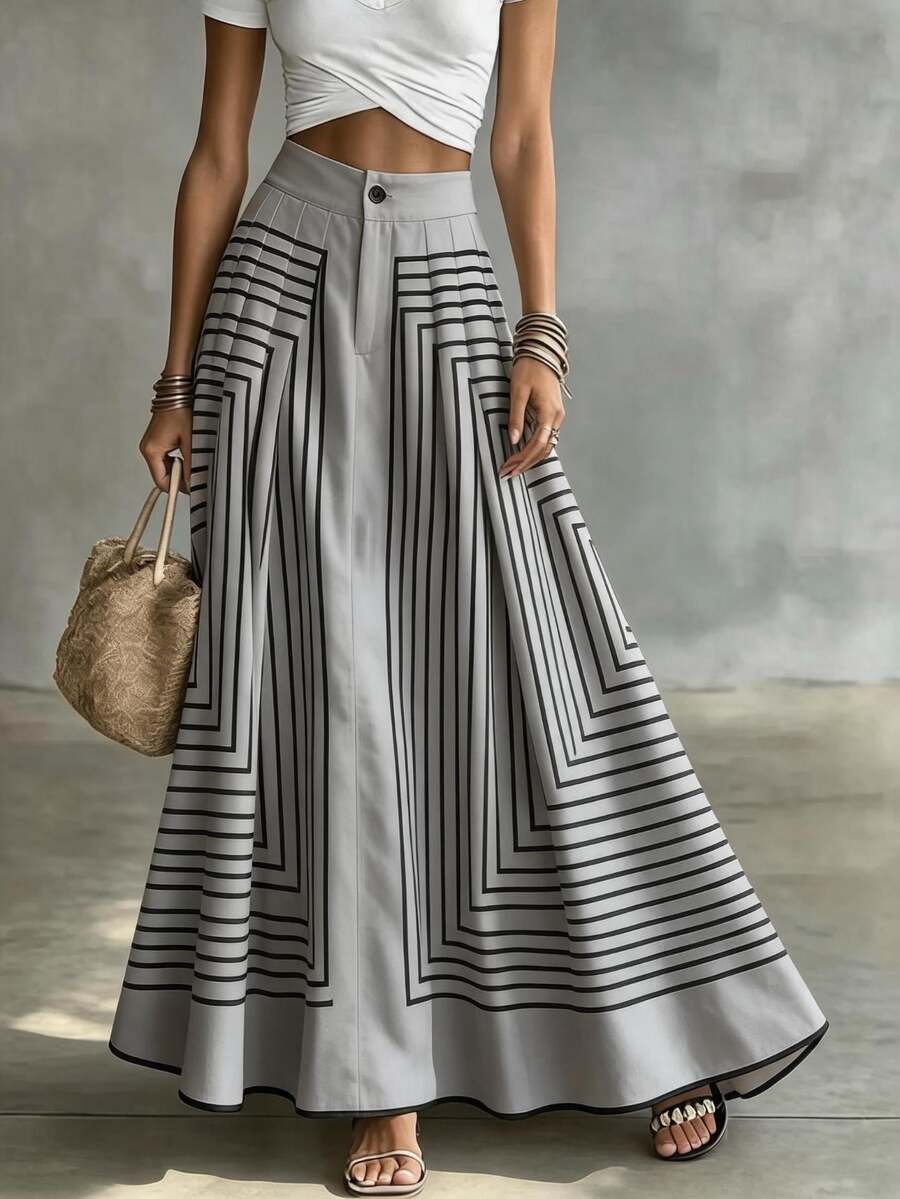 Falda Italia – Gris – Jo Boutique
