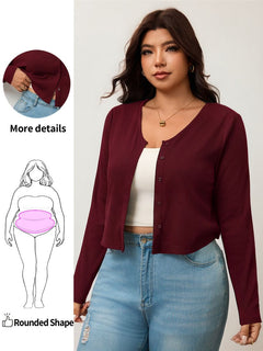 Cardigan Leslie – Burdeos – Jo Boutique