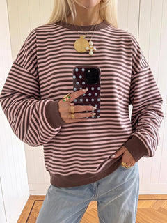 Sweater Stripped – vista 90 – Jo Boutique