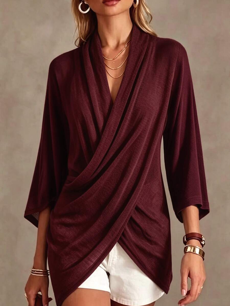 Blusa Casual Elegante