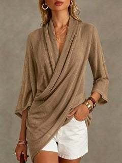 Blusa Casual Elegante