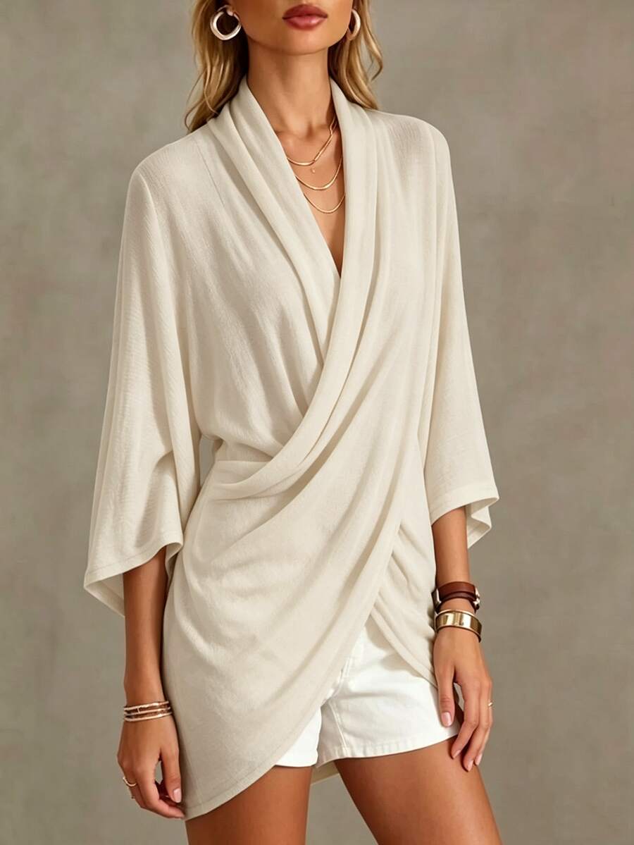 Blusa Casual Elegante