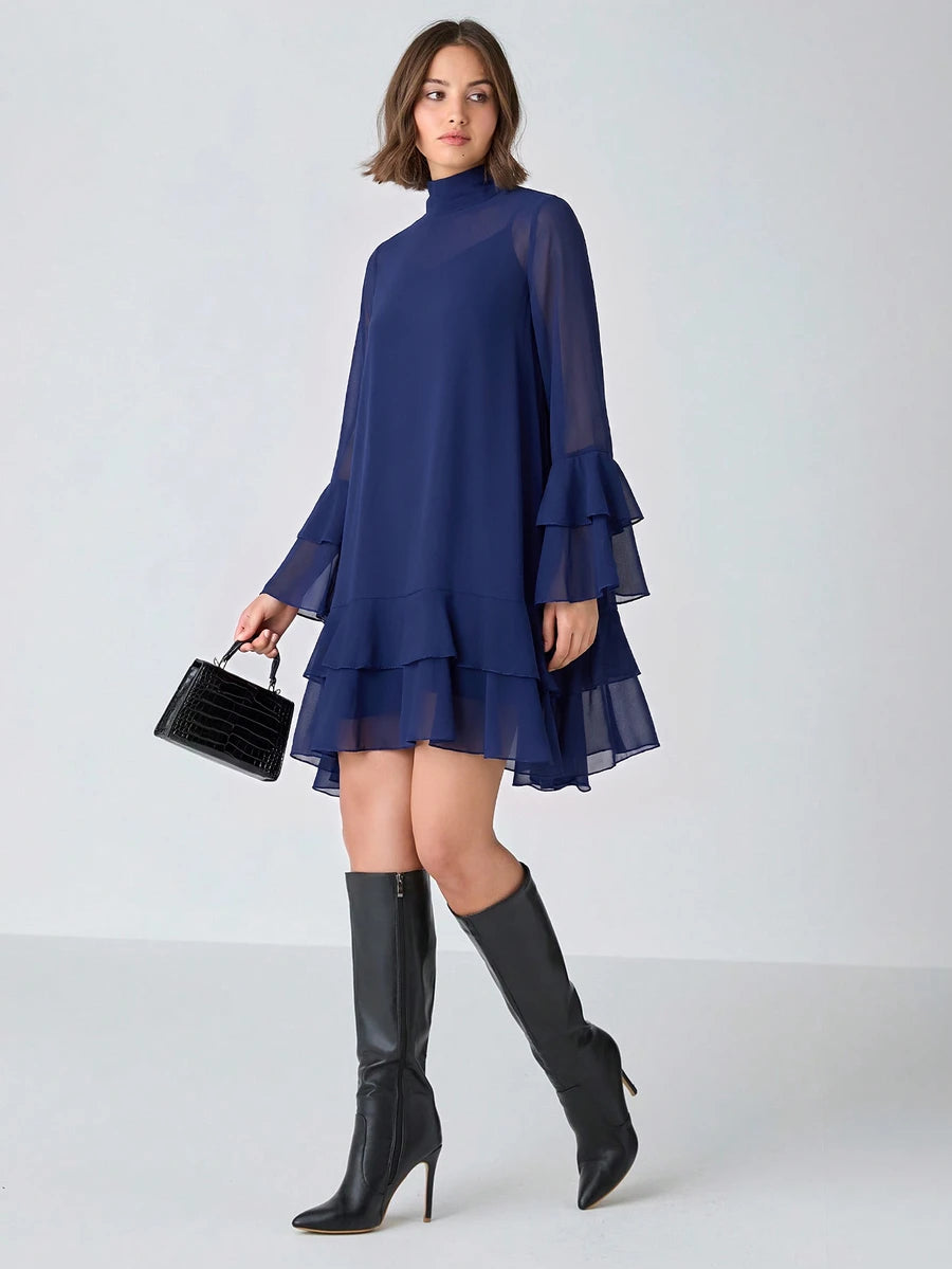 Vestido Ericka – Azul Marino – Jo Boutique