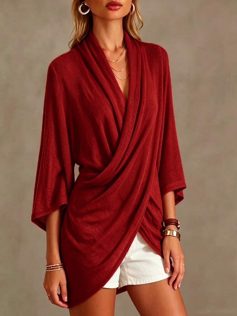 Blusa Casual Elegante
