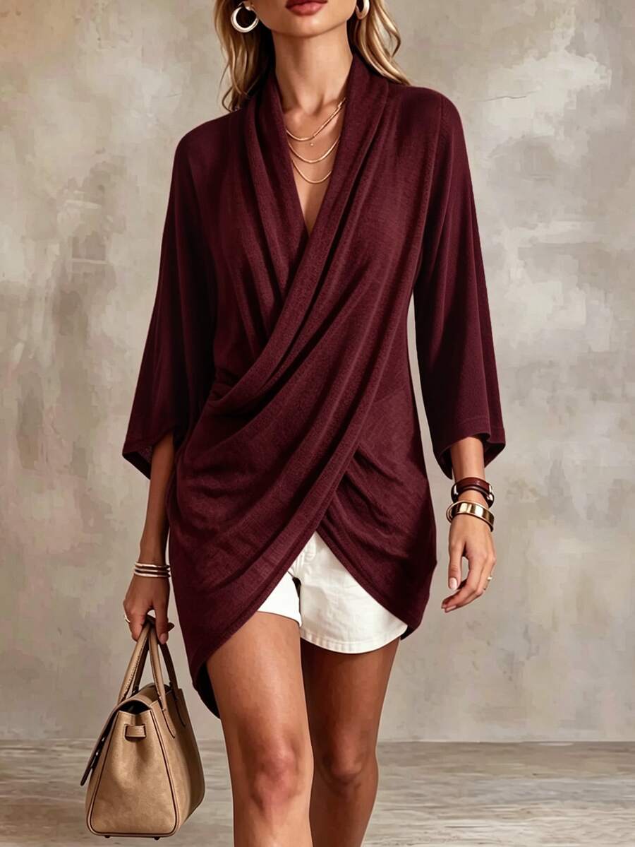 Blusa Casual Elegante