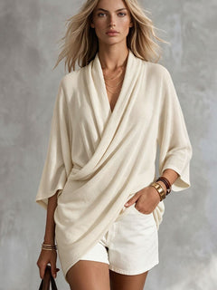 Blusa Casual Elegante
