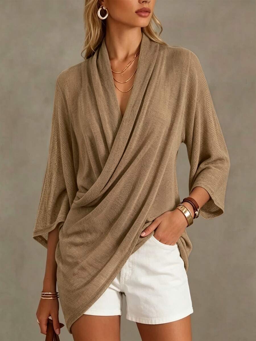 Blusa Casual Elegante