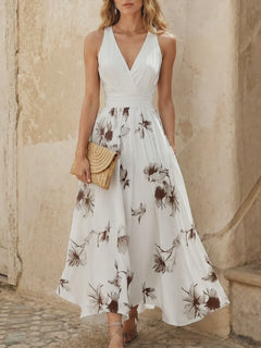Vestido Midi Loise en movimiento