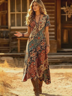Vestido Chantal en movimiento